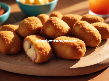 croquette de jambon et de fromage