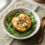 Salade pommes et chèvre chaud gourmande